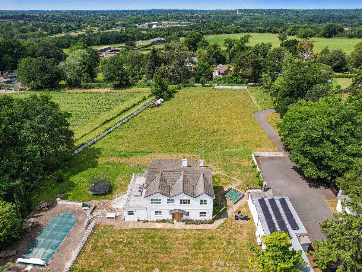  Five-bedroom retreat set within two acres